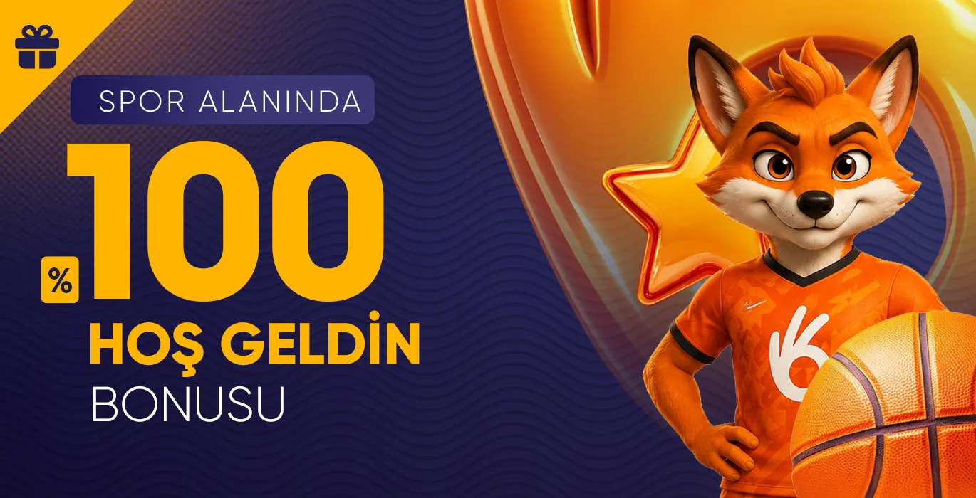 %100 Hoşgeldin Spor Bonusu — kampanya görseli