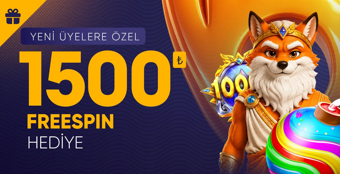 Yeni Üyelere Hoşgeldin Freespin — kampanya görseli